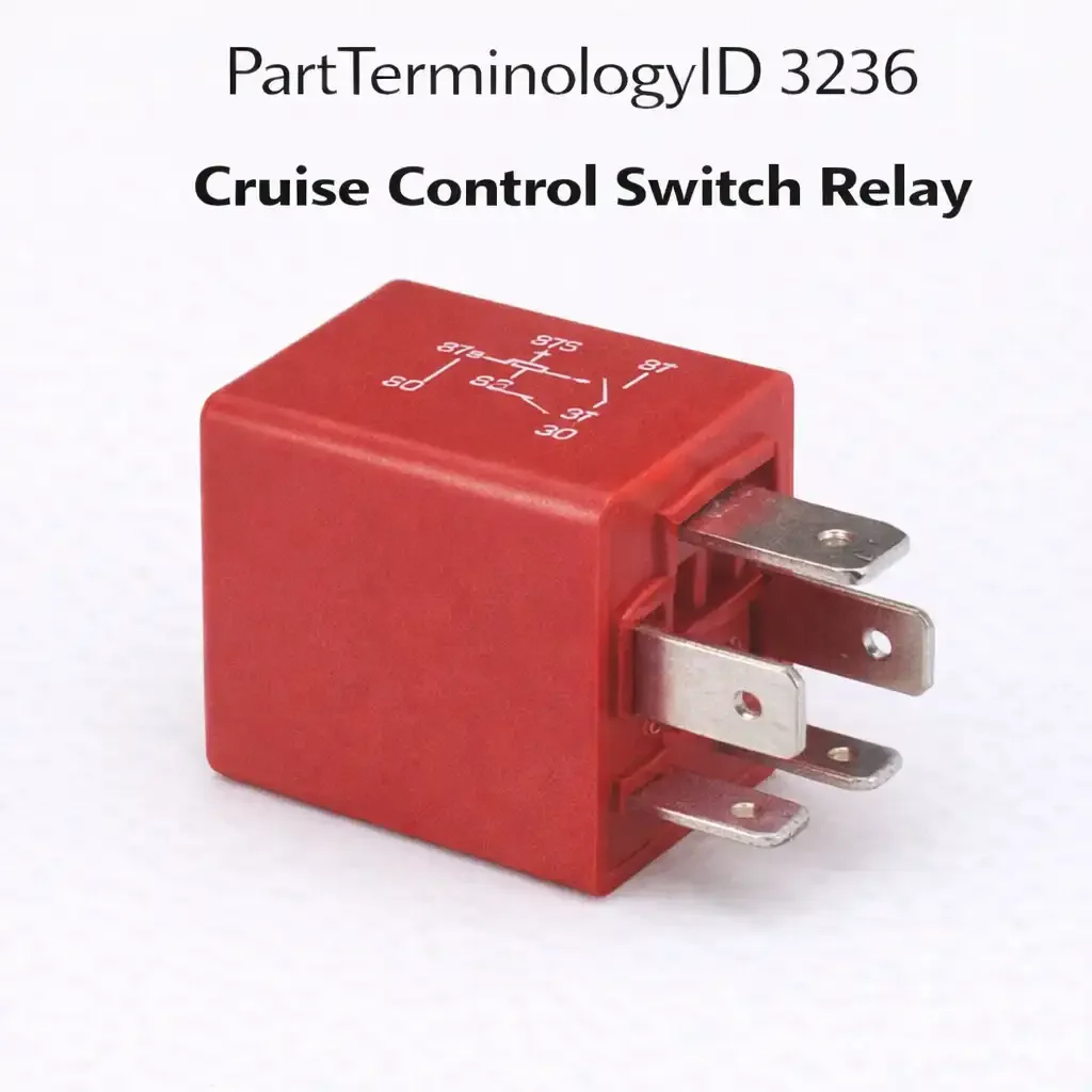 PartTerminologyID 3236 Cruise Control Switch Relay