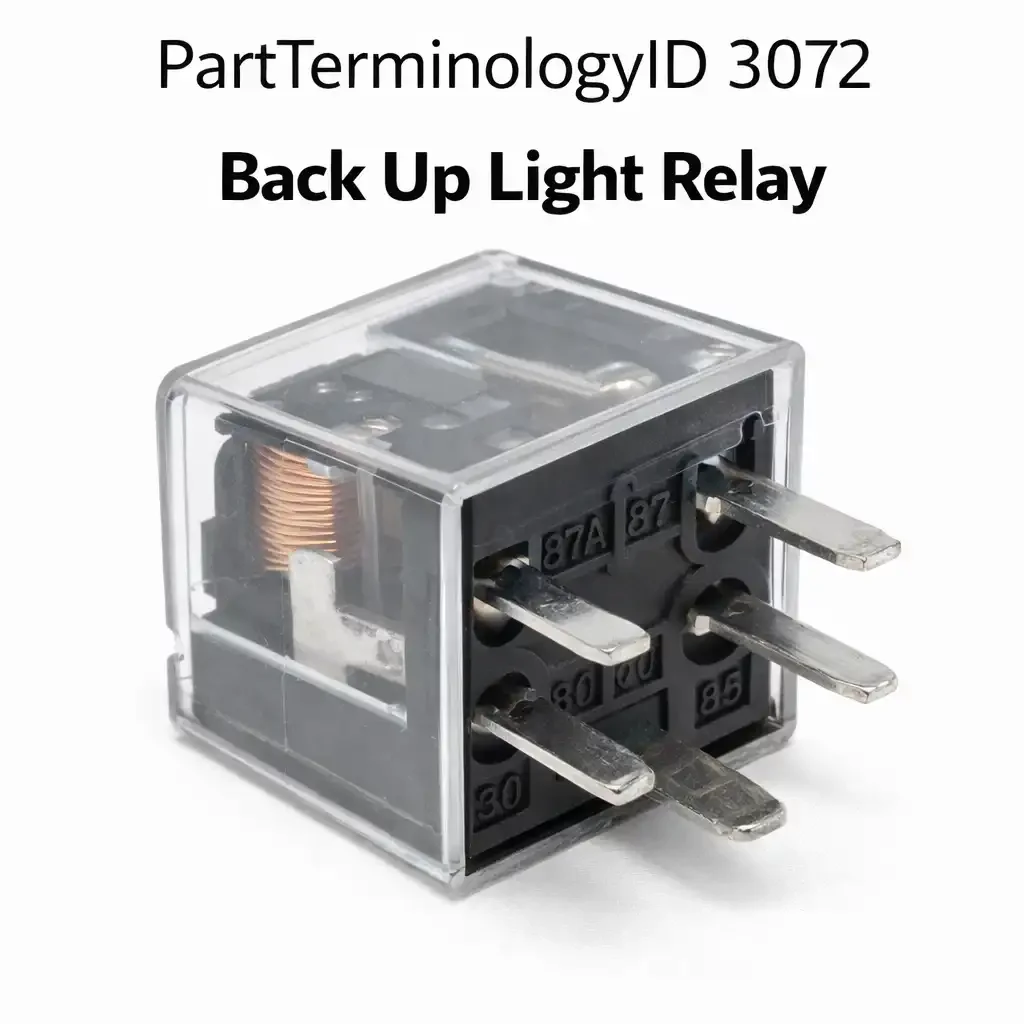 PartTerminologyID 3072 Back Up Light Relay