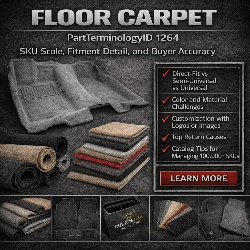 PartTerminologyID 1264 Floor Carpet