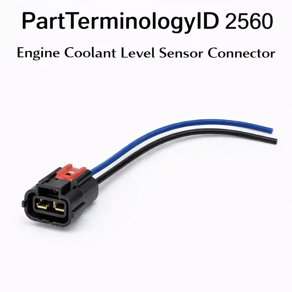 PartTerminologyID 2560 Engine Coolant Level Sensor Connector