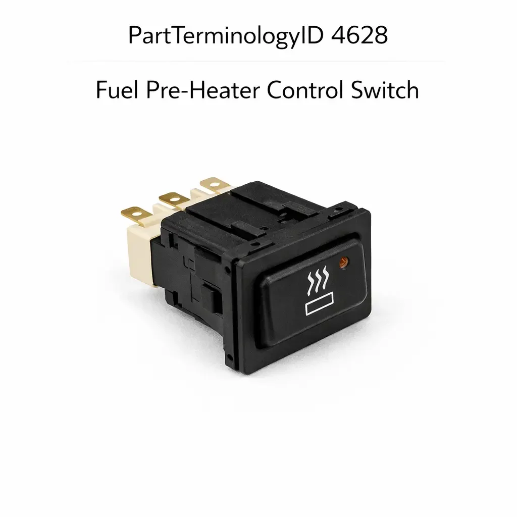 PartTerminologyID 4628 Fuel Pre-Heater Control Switch