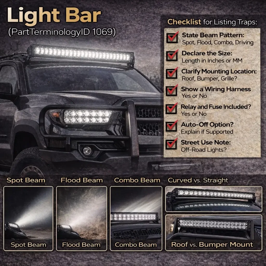 PartTerminologyID Light Bar 1069