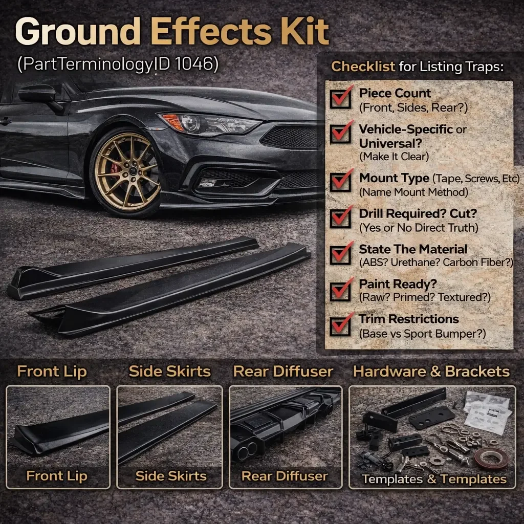 PartTerminologyID Ground Effects Kit 1048