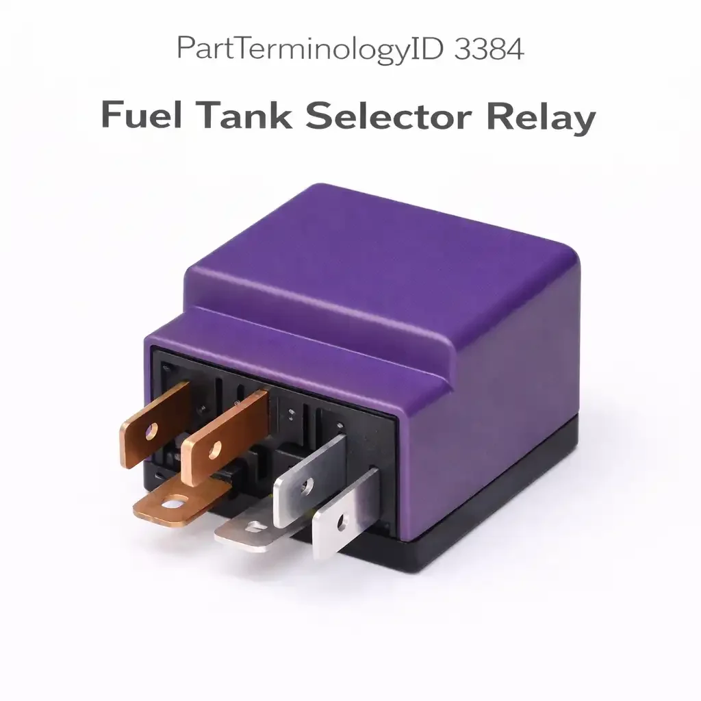 PartTerminologyID 3384 Fuel Tank Selector Relay