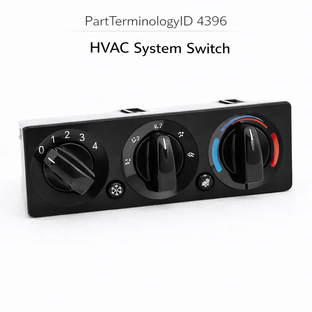 PartTerminologyID 4396 HVAC System Switch
