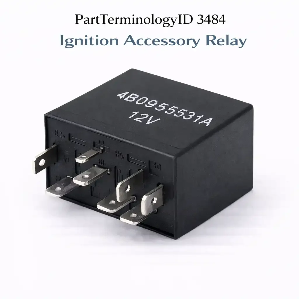 PartTerminologyID 3484 Ignition Accessory Relay