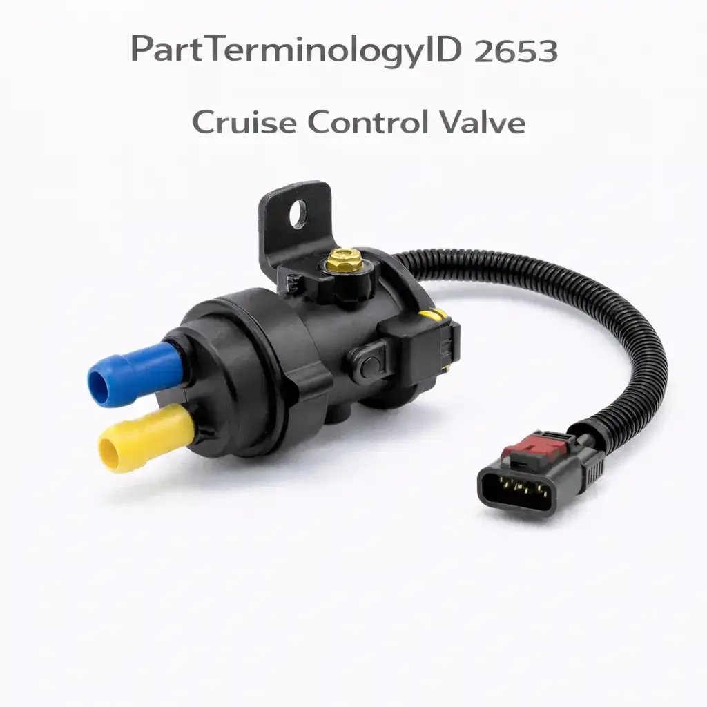 PartTerminologyID 2653 Cruise Control Valve