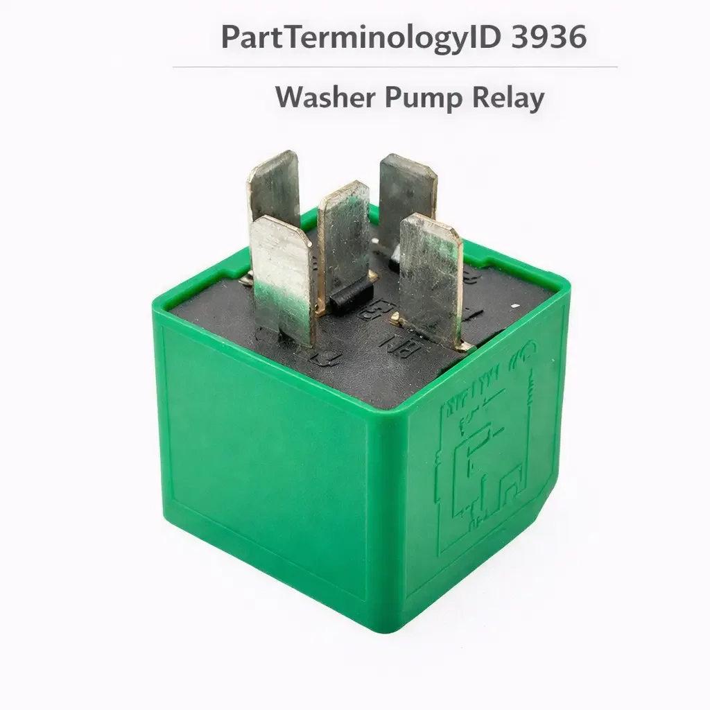 PartTerminologyID 3936 Washer Pump Relay