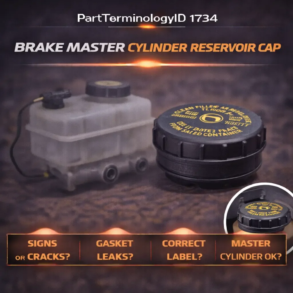 PartTerminologyID 1728 Brake Master Cylinder Reservoir Cap
