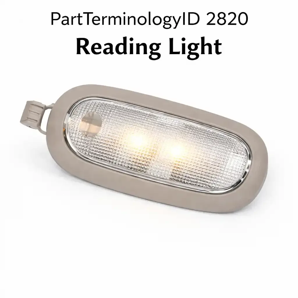 PartTerminologyID 2820 Reading Light