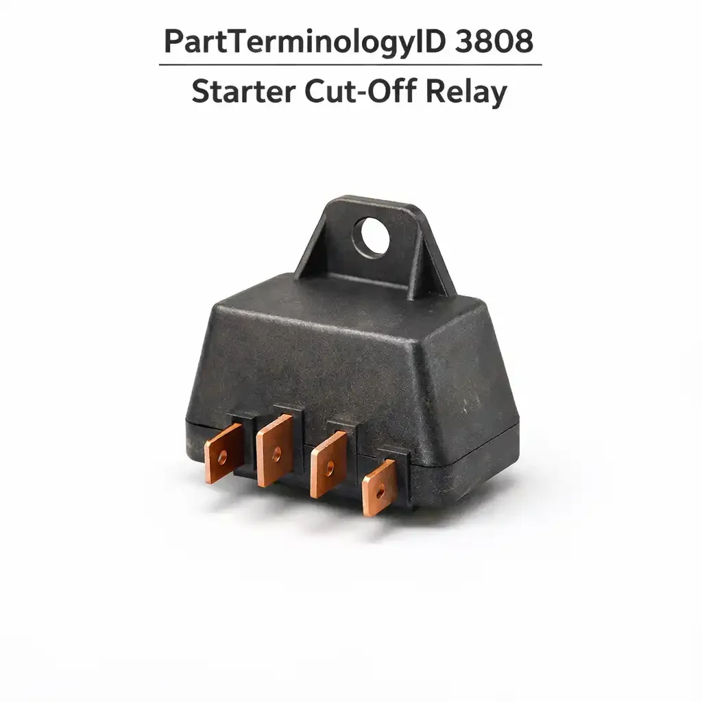 PartTerminologyID 3808 Starter Cut-Off Relay