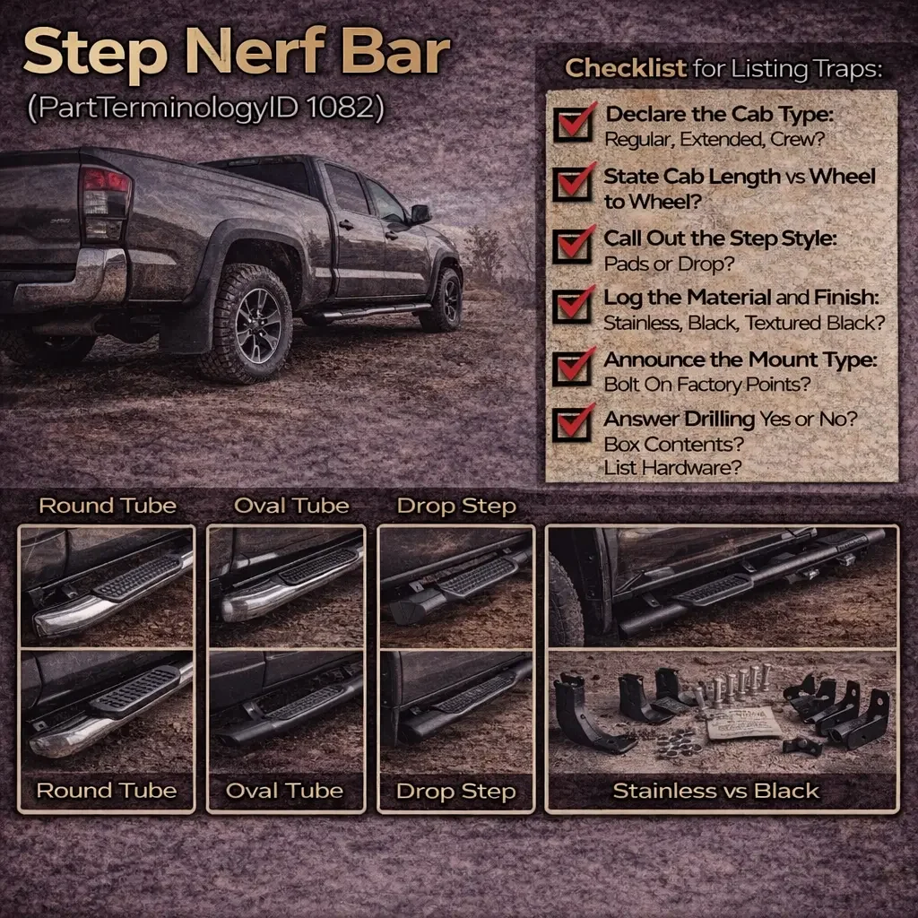 PartTerminologyID 1082 Step Nerf Bar
