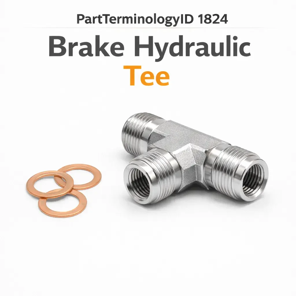 PartTerminologyID 1824 Brake Hydraulic Tee