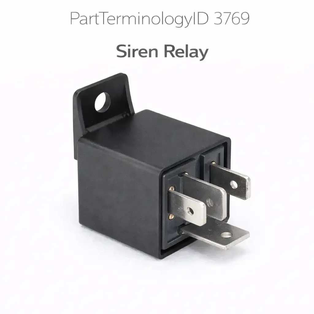 PartTerminologyID 3769 Siren Relay