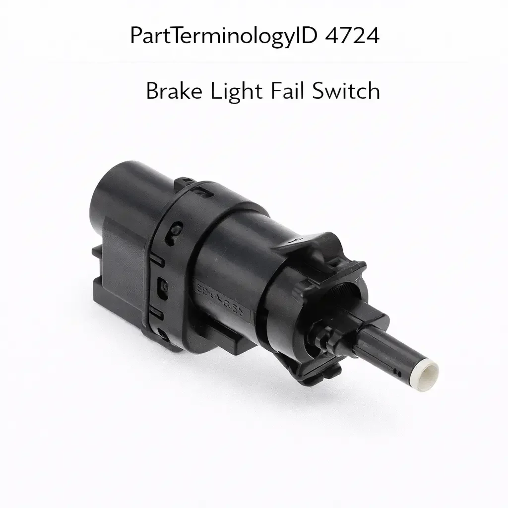 PartTerminologyID 4724 Brake Light Fail Switch