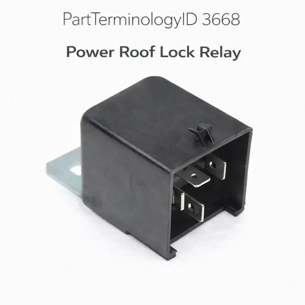PartTerminologyID 3668 Power Roof Lock Relay