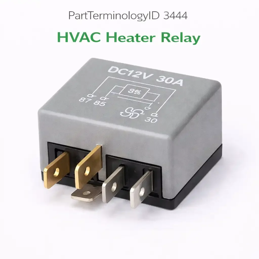 PartTerminologyID 3444 HVAC Heater Relay