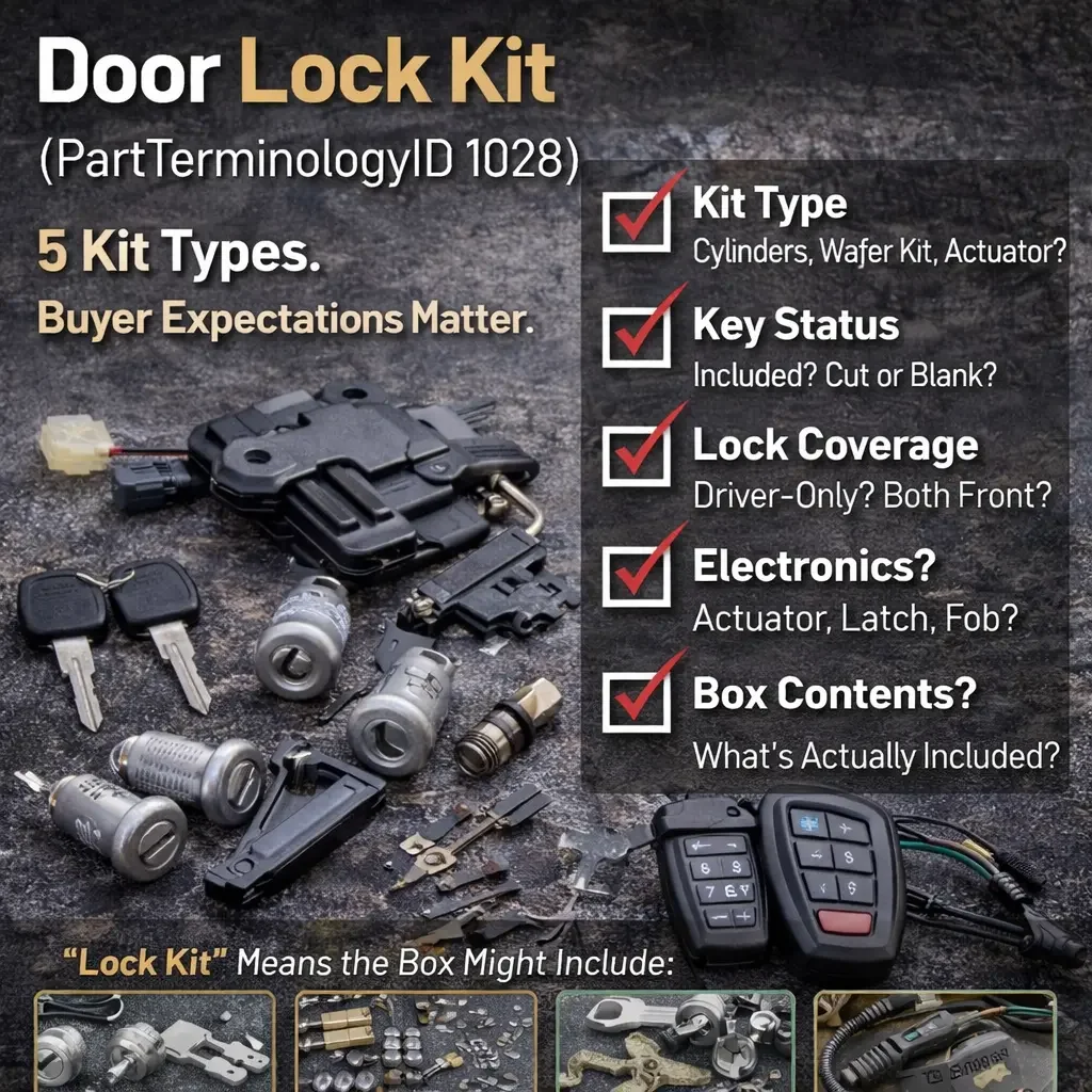 PartTerminologyID 1028 Door Lock Kit