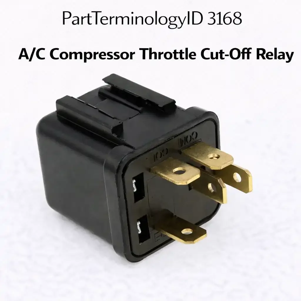 A/C Compressor Throttle Cut-Off Relay (PartTerminologyID 3168 ...