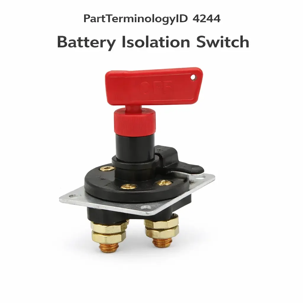 PartTerminologyID 4244 Battery Isolation Switch