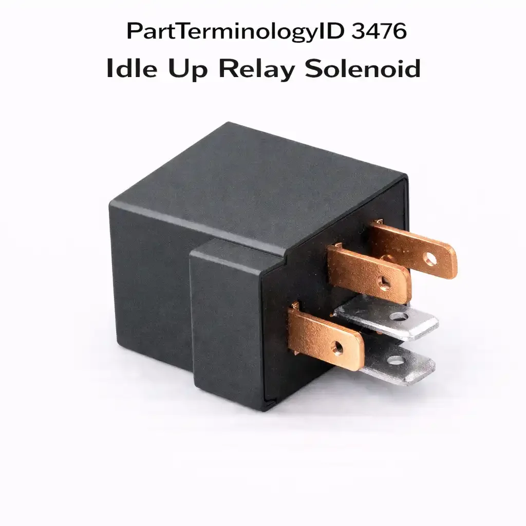 PartTerminologyID 3476 Idle Up Relay Solenoid