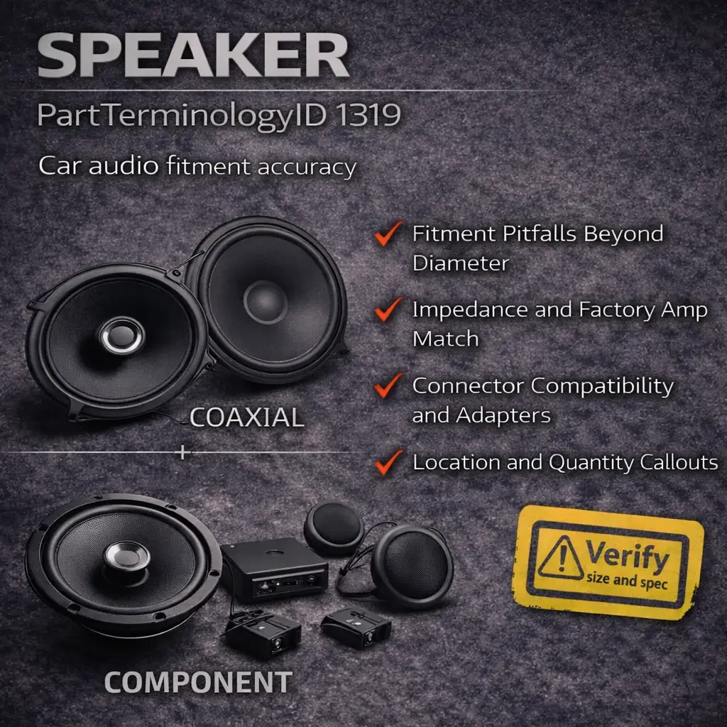 PartTerminologyID 1319 Speaker