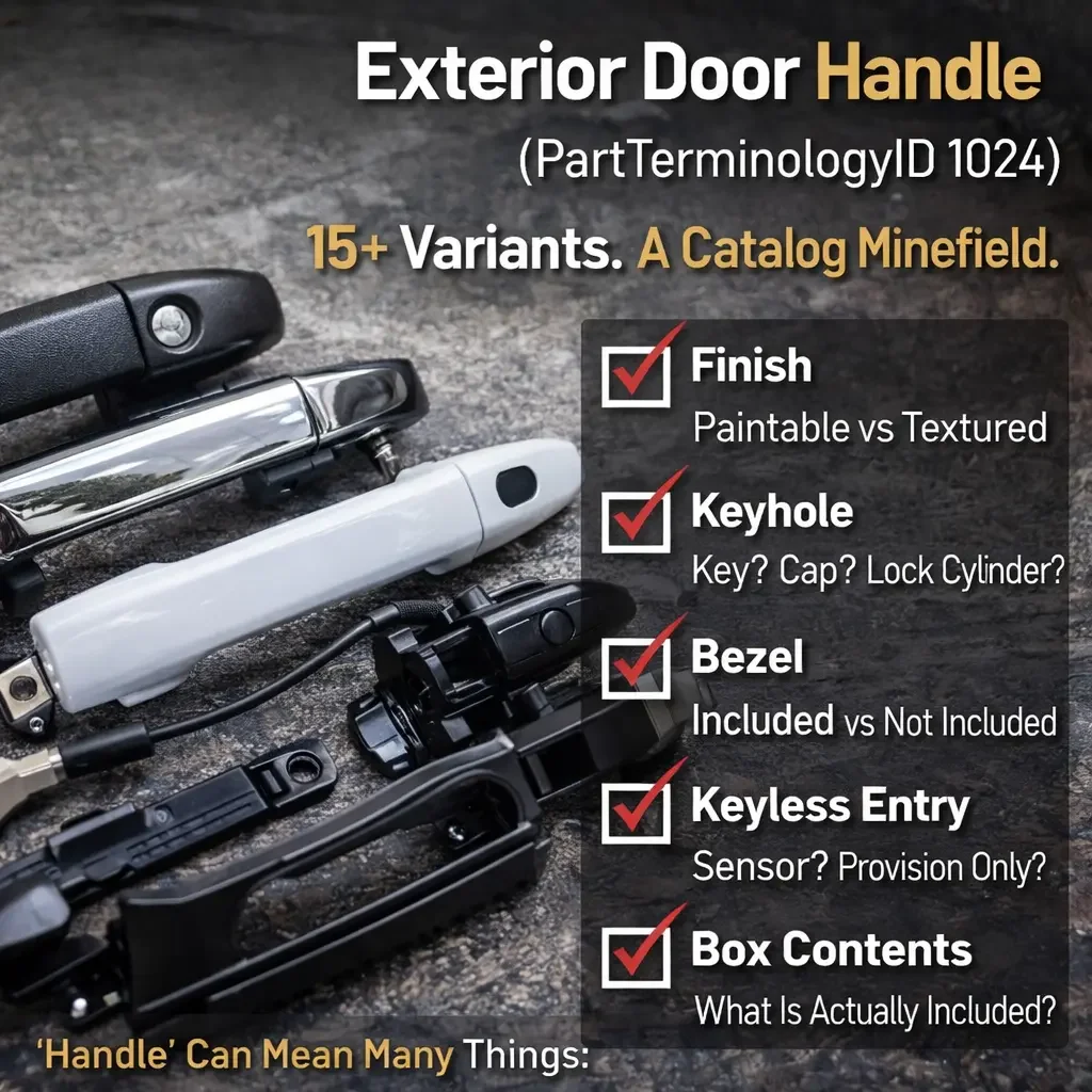 PartTerminologyID 1024 Exterior Door Handle