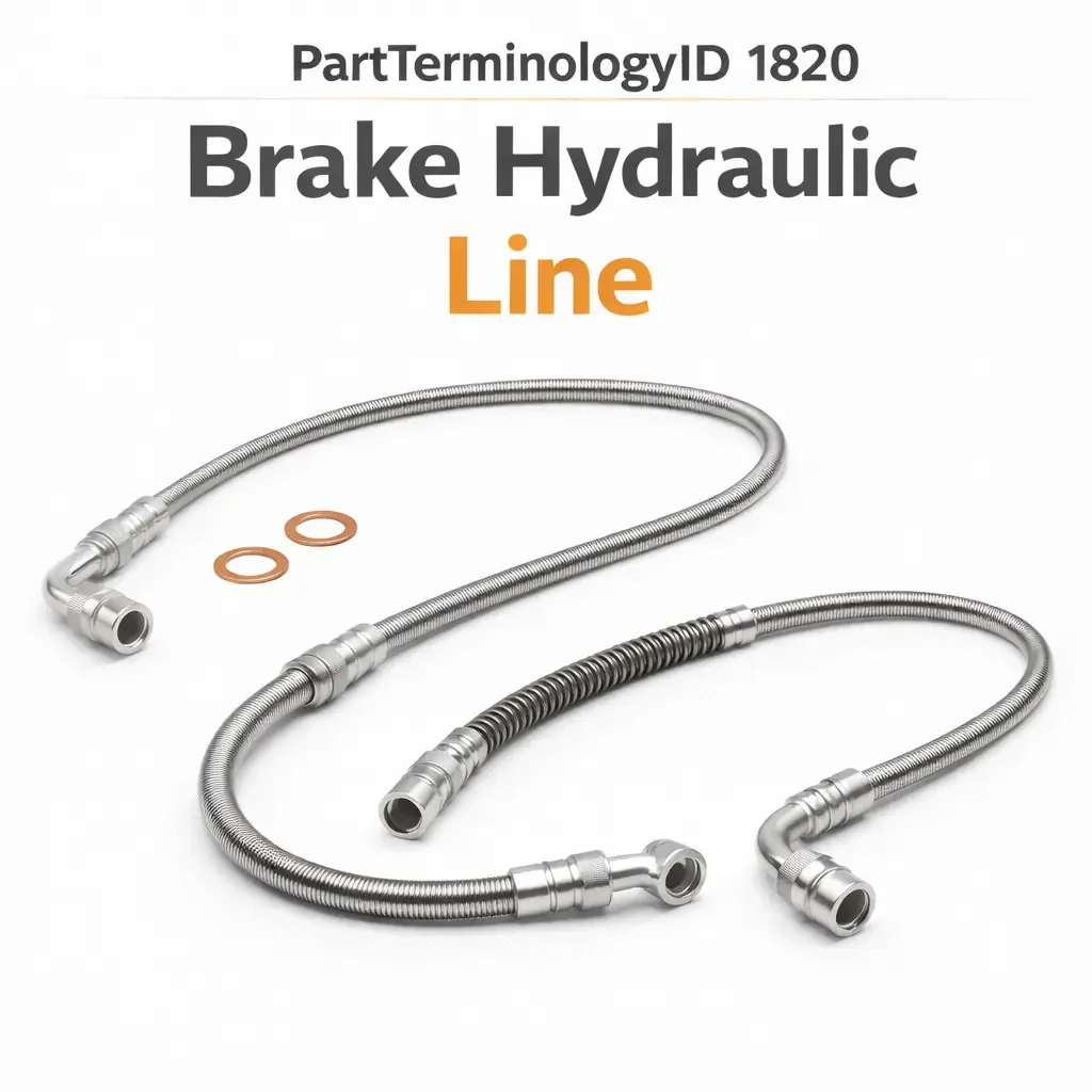 PartTerminologyID 1820 Brake Hydraulic Line