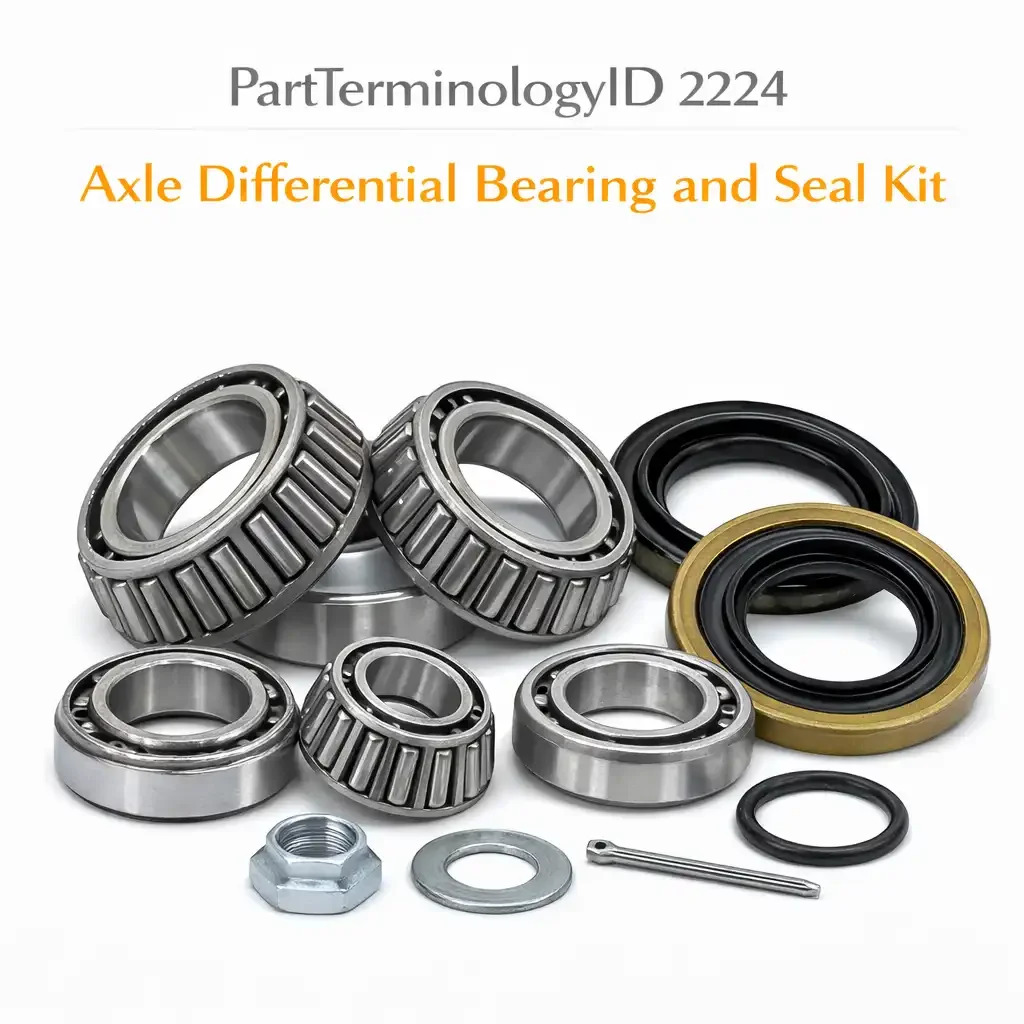 PartTerminologyID 2224 Axle Differential Bearing and Seal Kit