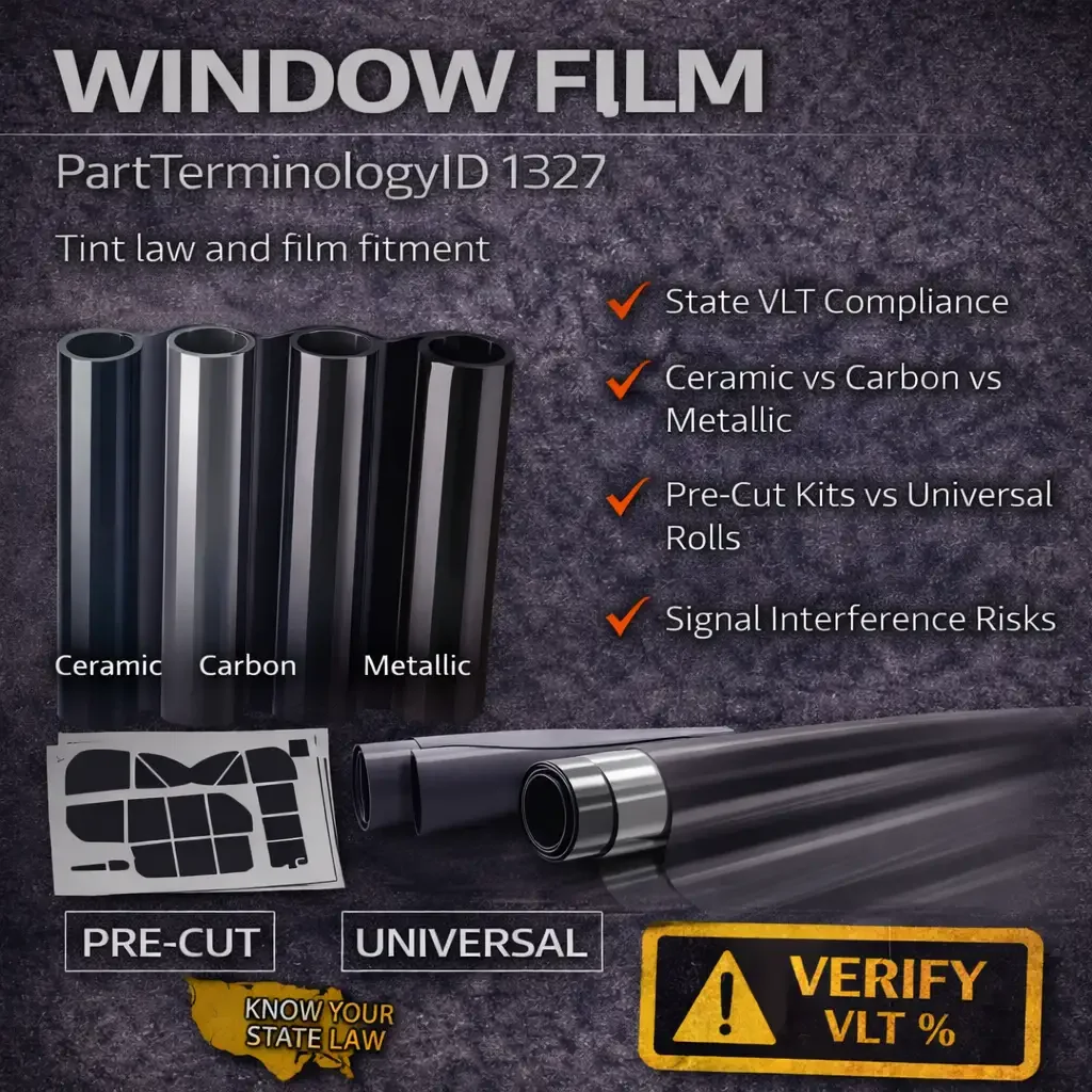 PartTerminologyID 1327 Window Film