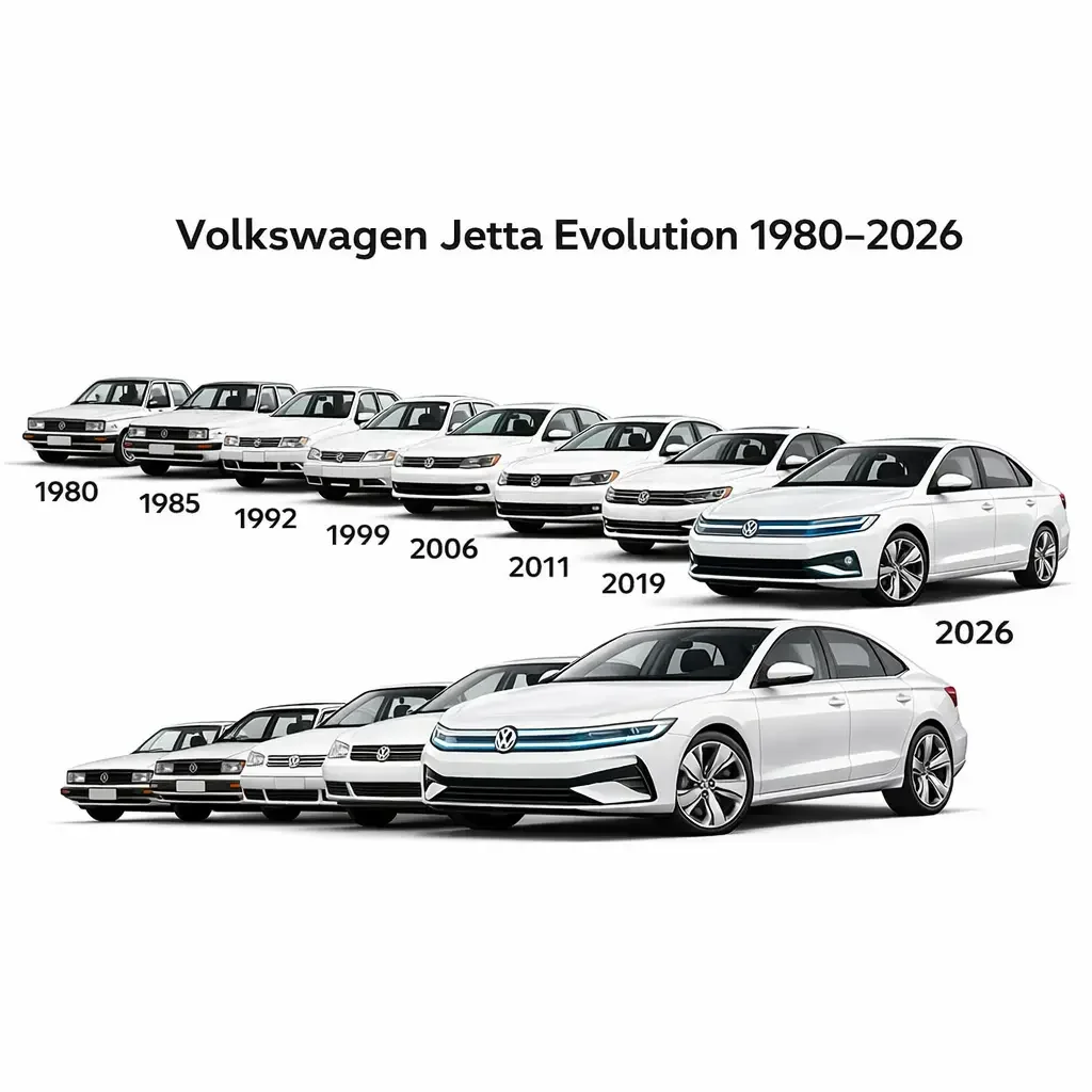 Volkswagen Jetta 1980-2026