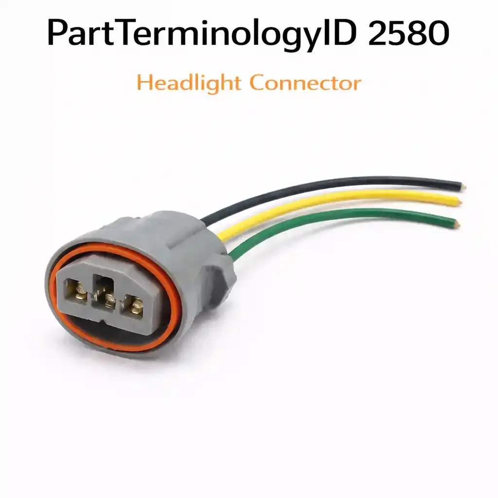 PartTerminologyID 2580 Headlight Connector