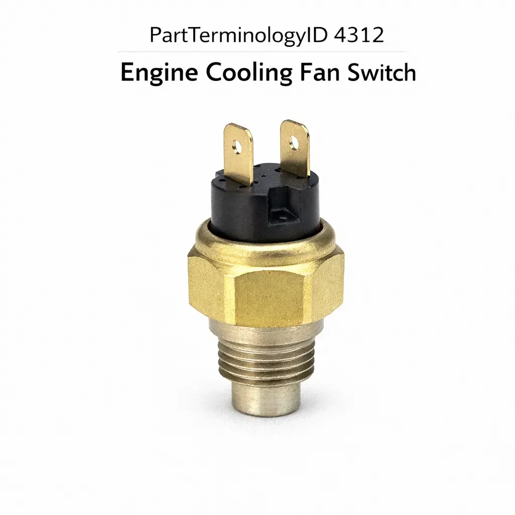PartTerminologyID 4312 Engine Cooling Fan Switch