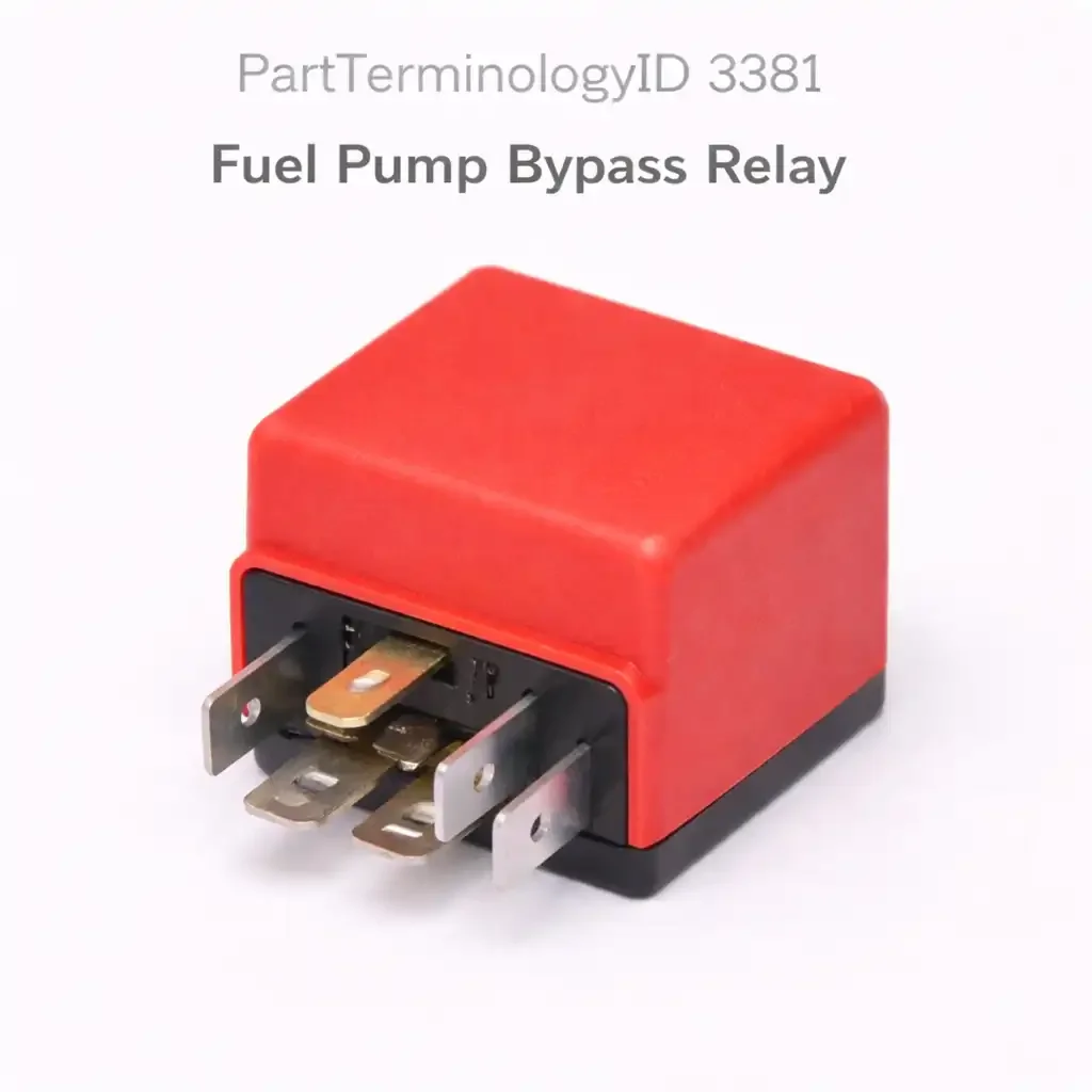 PartTerminologyID 3381 Fuel Pump Bypass Relay