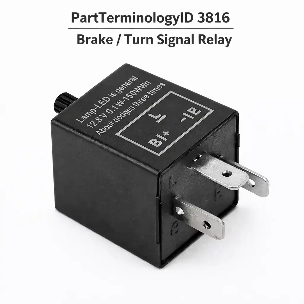 PartTerminologyID 3816 Brake / Turn Signal Relay