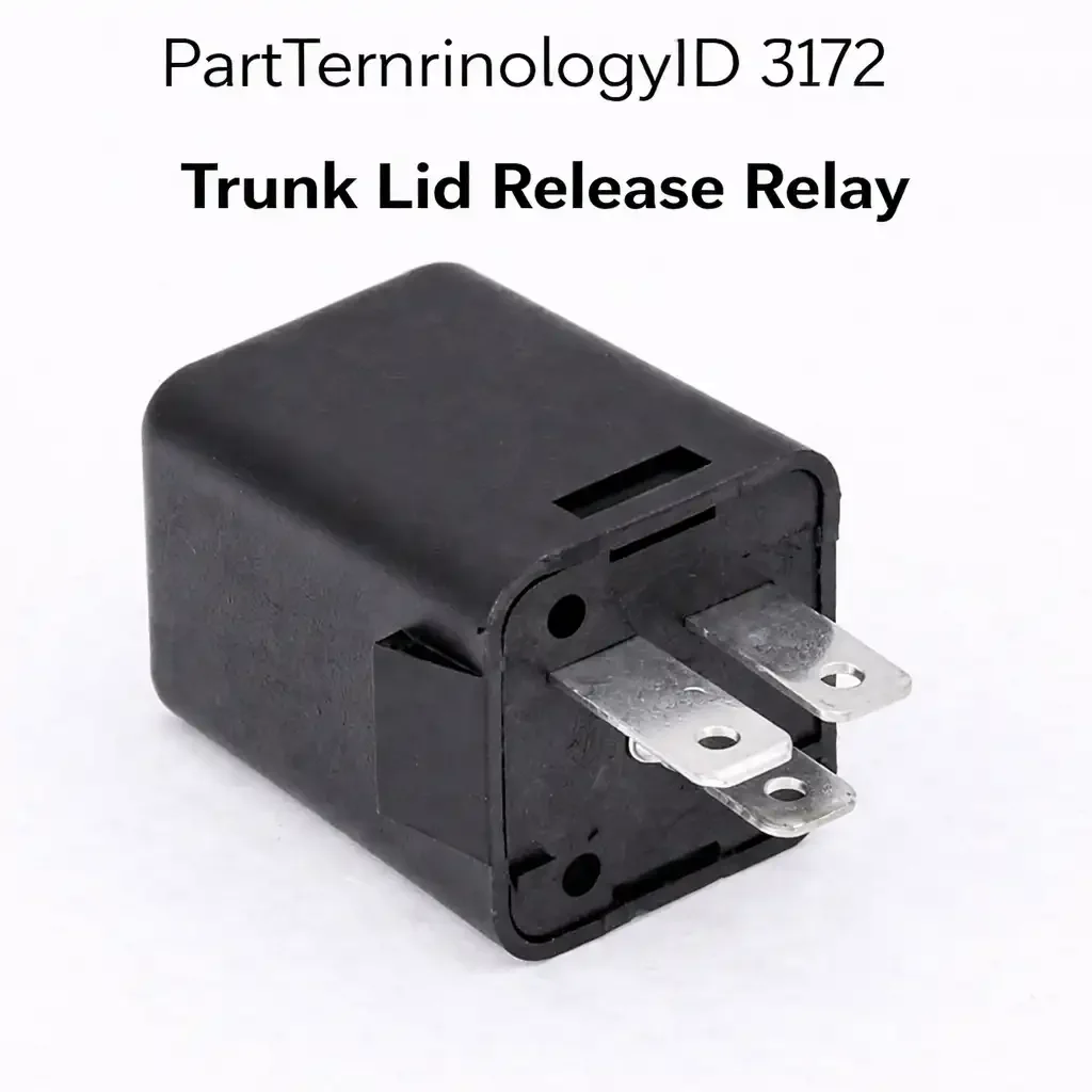 PartTerminologyID 3172 Trunk Lid Release Relay