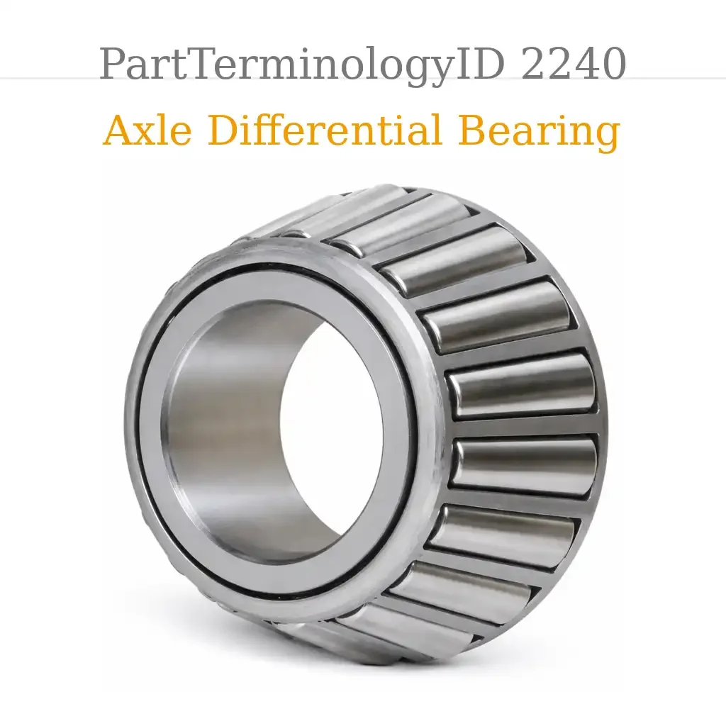 PartTerminologyID 2240 Axle Differential Bearing