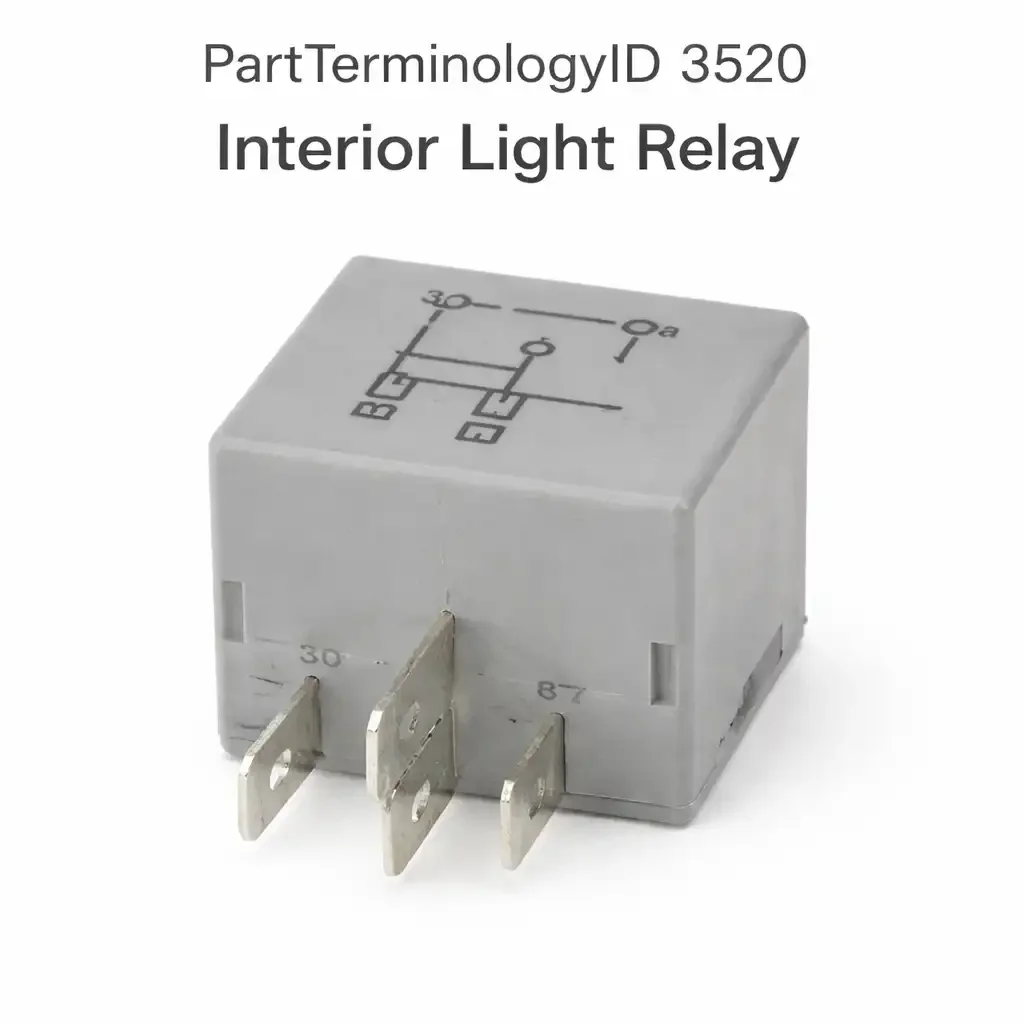 PartTerminologyID 3520 Interior Light Relay