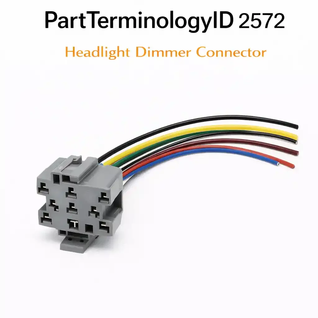 PartTerminologyID 2576 Exhaust Gas Recirculation (EGR) Sensor Connector