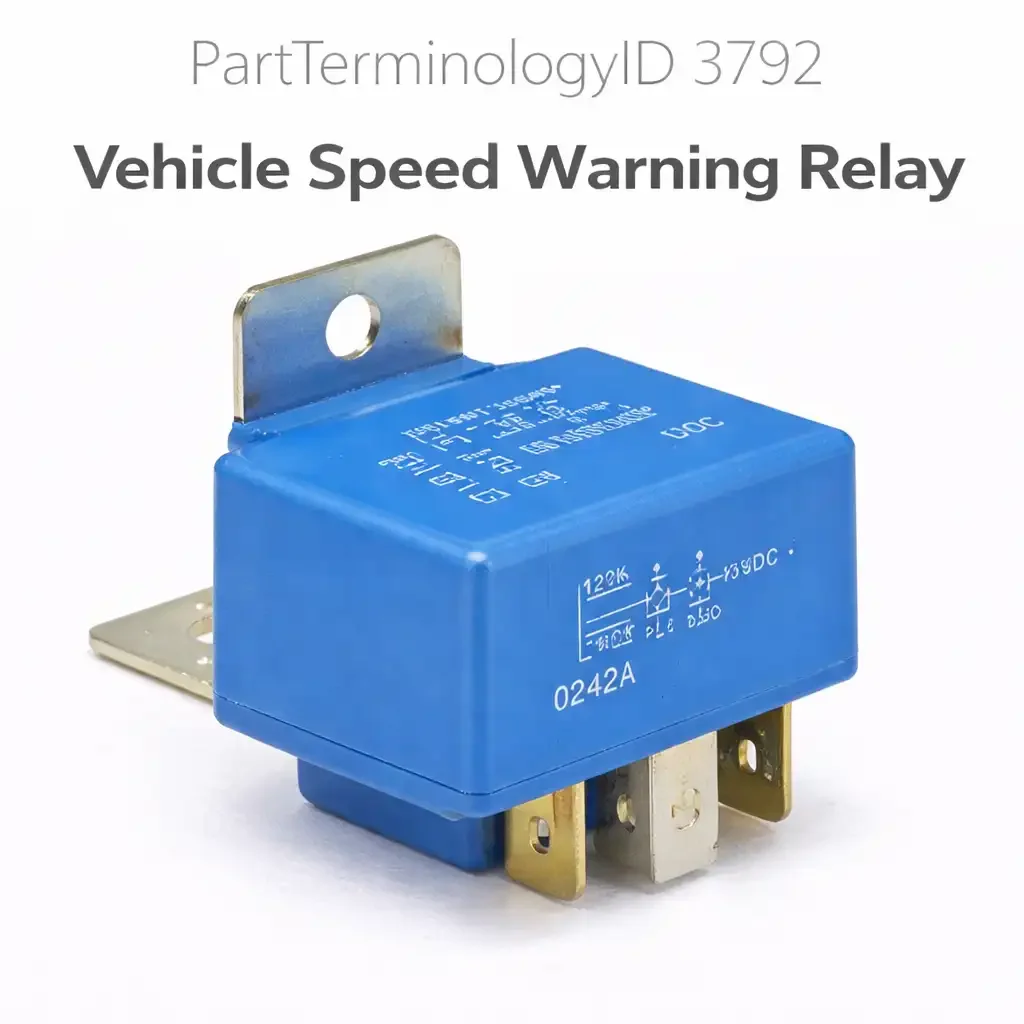PartTerminologyID 3792 Vehicle Speed Warning Relay