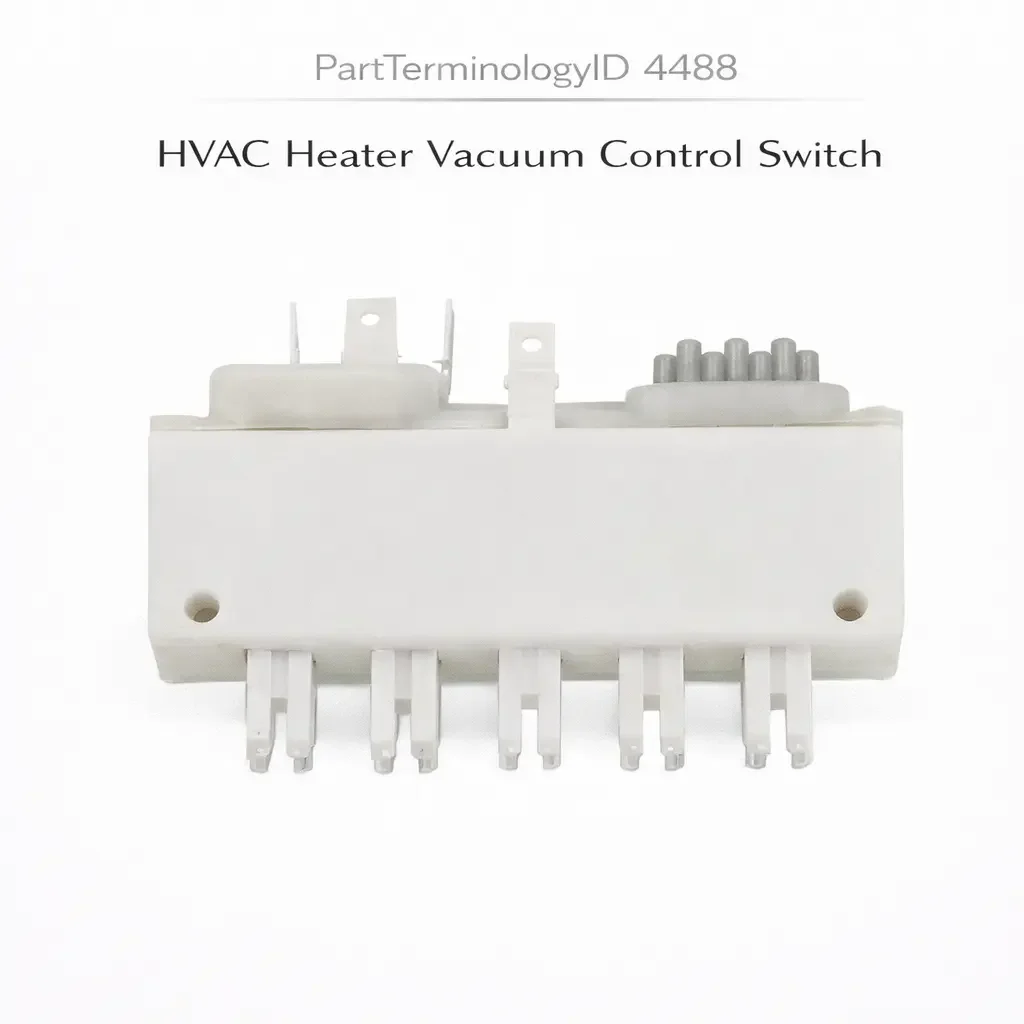 PartTerminologyID 4488 HVAC Heater Vacuum Control Switch