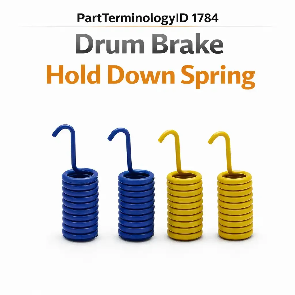 PartTerminologyID 1784 Drum Brake Hold Down Spring