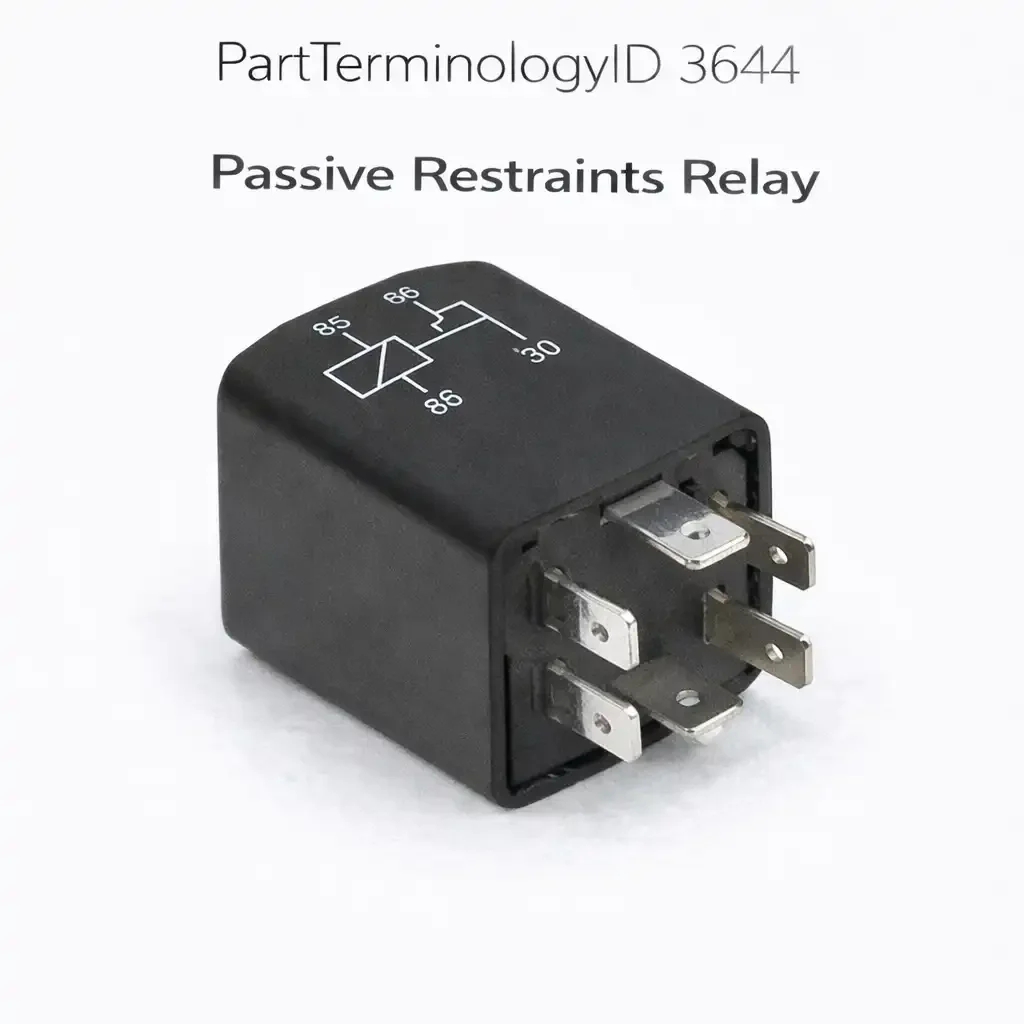 PartTerminologyID 3644 Passive Restraints Relay