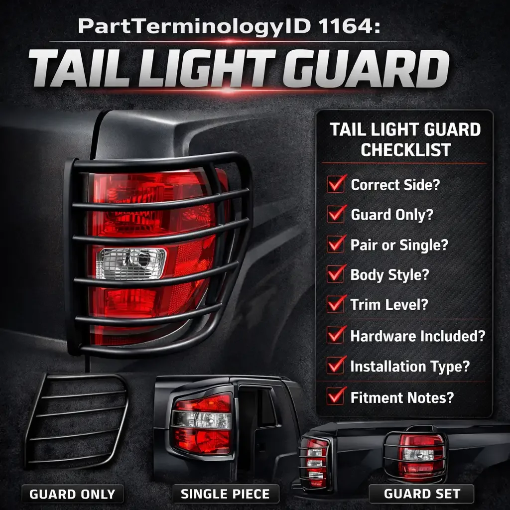 PartTerminologyID 1164 Tail Light Guard