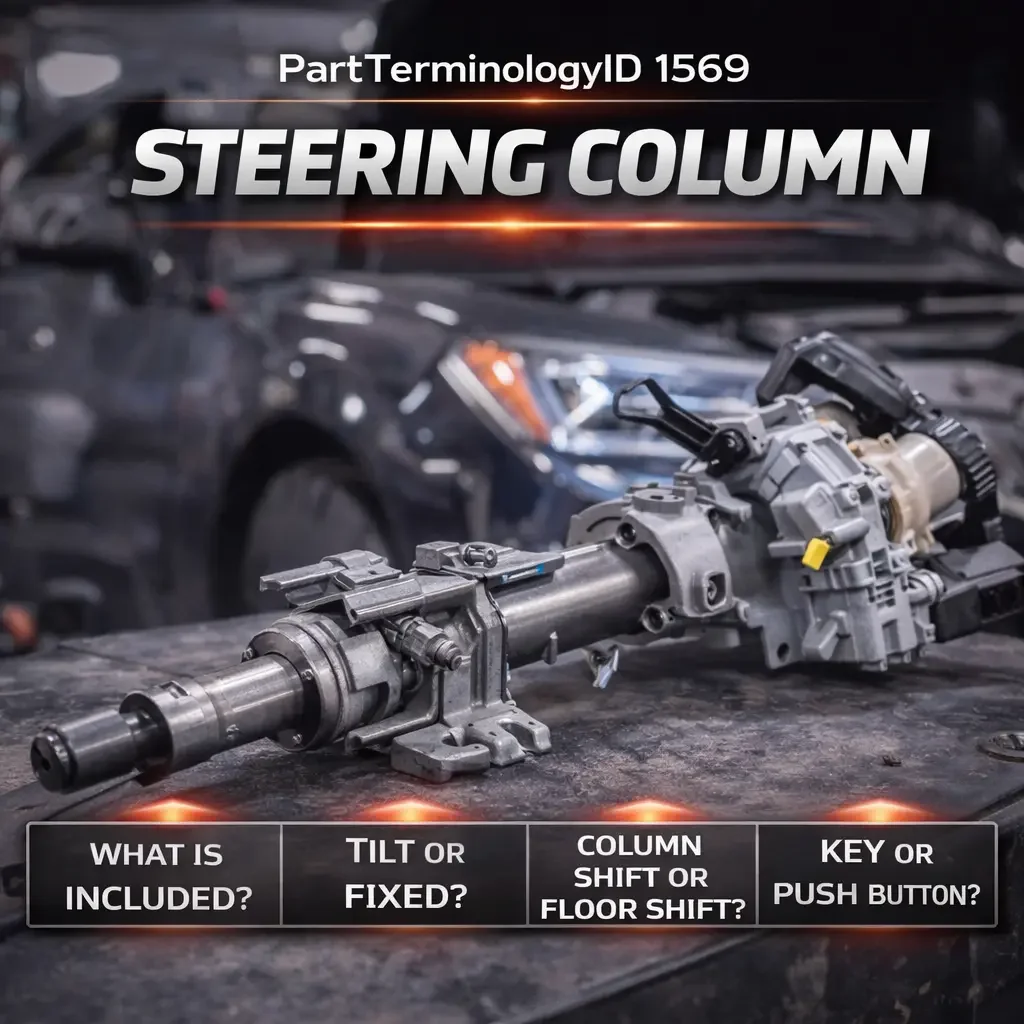 PartTerminologyID 1569 Steering Column