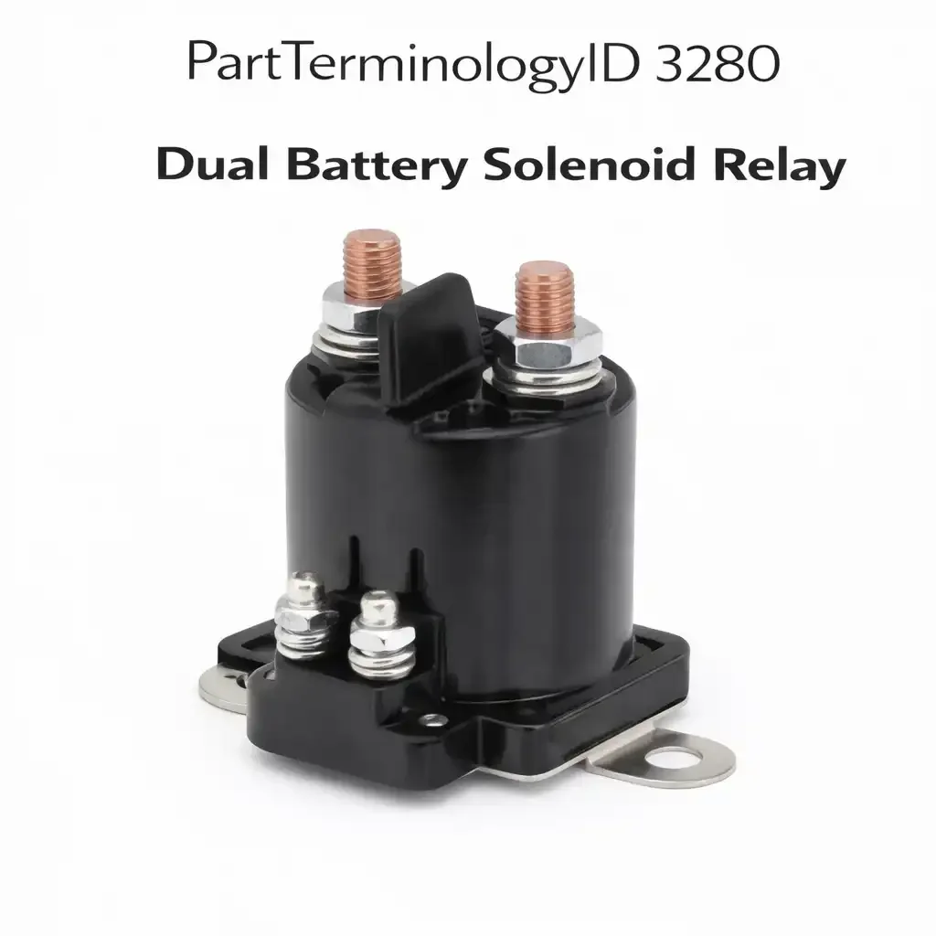 PartTerminologyID 3280 Dual Battery Solenoid Relay