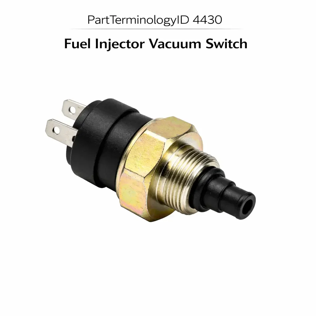 PartTerminologyID 4430 Fuel Injector Vacuum Switch