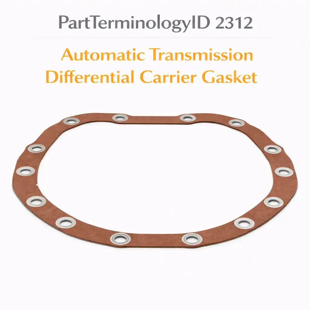 PartTerminologyID 2312 Automatic Transmission Differential Carrier Gasket