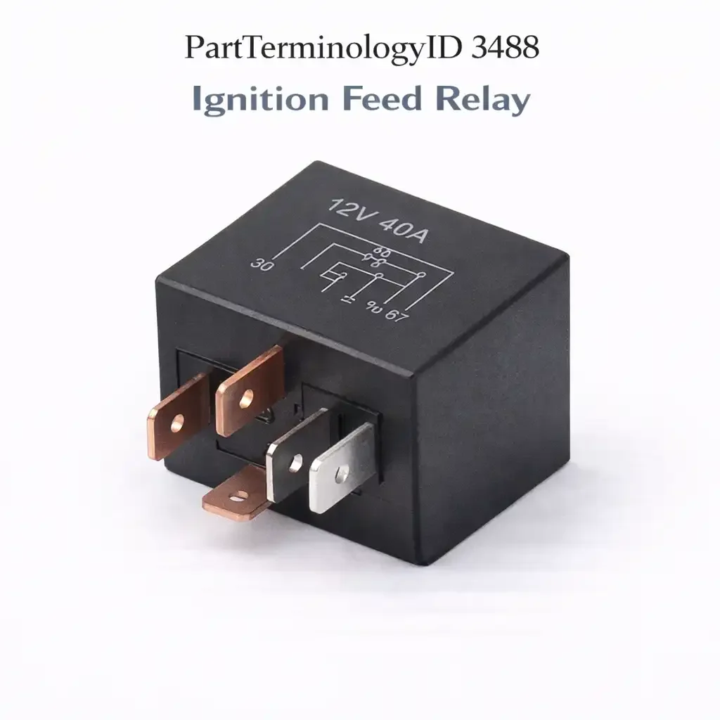 PartTerminologyID 3488 Ignition Feed Relay
