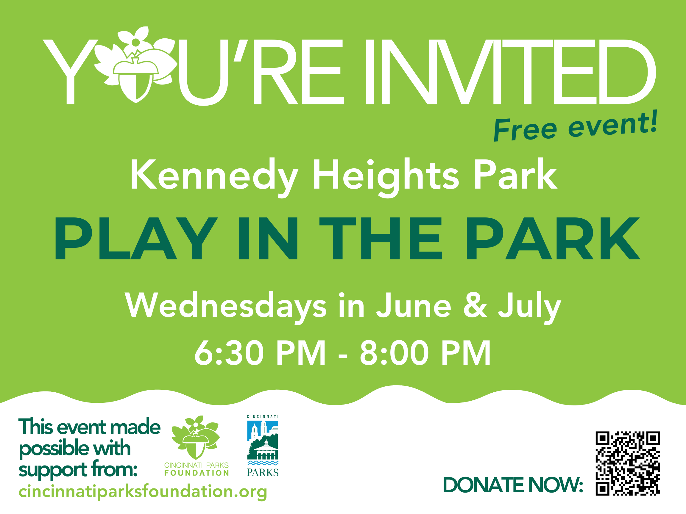 Kennedy Heights Park: Play in the Park
